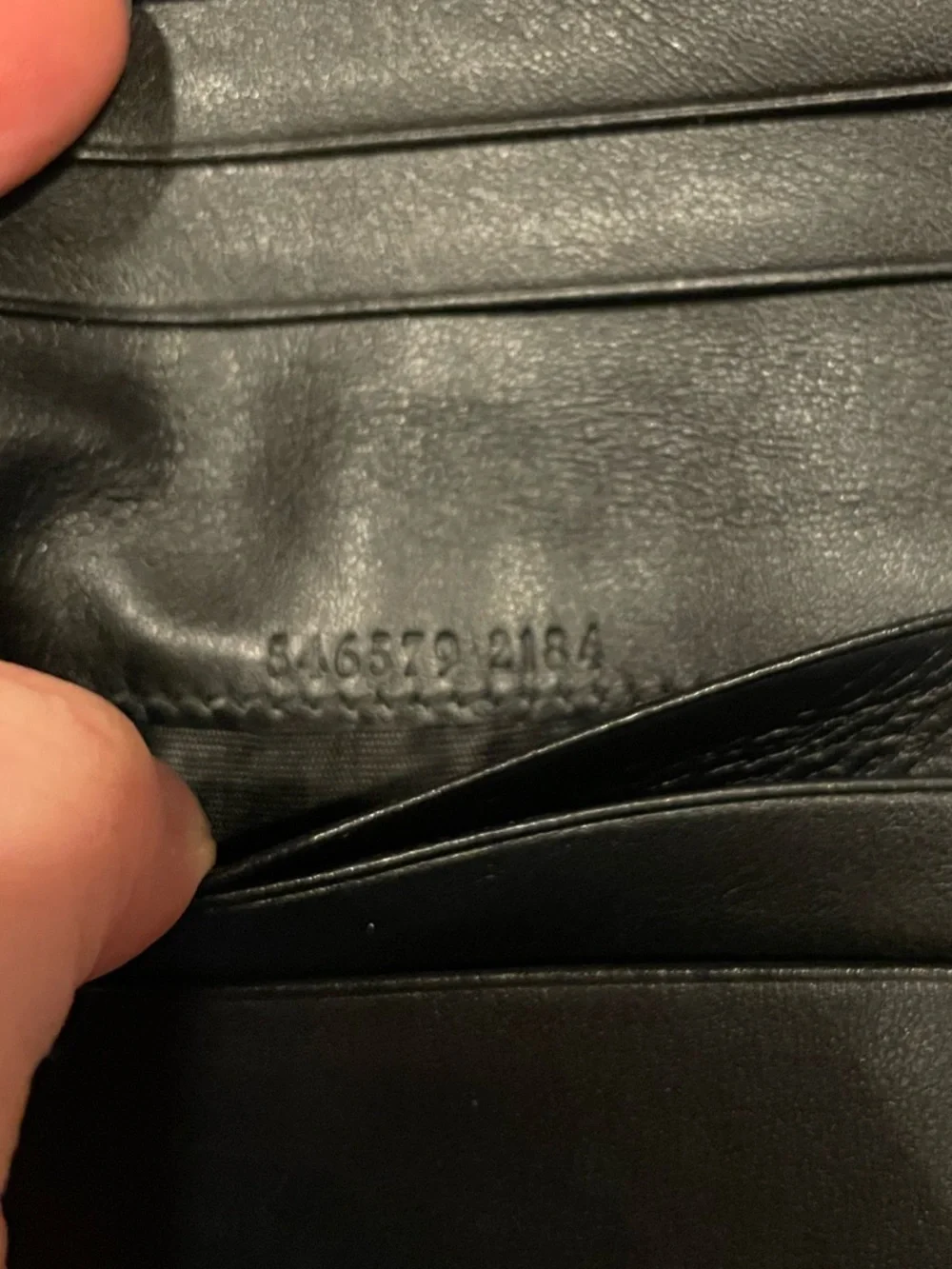 Gucci GG Marmont Card Holder Black Calfskin - Picture 7 of 7